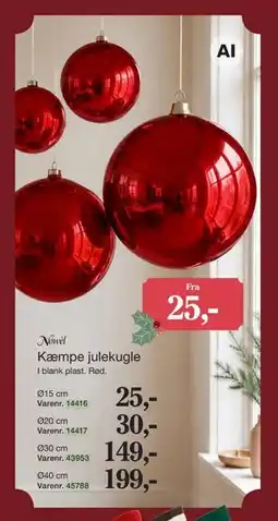 Harald Nyborg Kæmpe julekugle tilbud