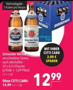 Citti Schneider Weisse tilbud