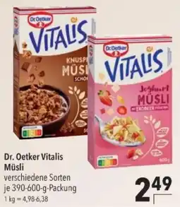 Citti Dr. Oetker Vitalis Müsli tilbud