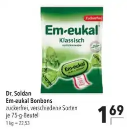 Citti Dr. Soldan Em-eukal Bonbons tilbud