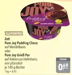 Citti Zott Pure Joy Pudding Choco tilbud