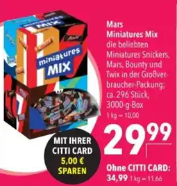 Citti Mars Miniatures Mix tilbud