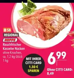 Citti Hoppe Rauchfrischer Kasseler Nacken tilbud