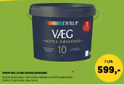XL-BYG Dyrup Væg 10 Mat Ekstra Dækkende tilbud