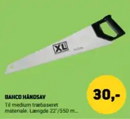 XL-BYG Bahco håndsav tilbud