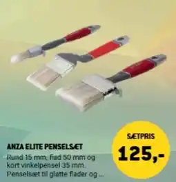 XL-BYG Anza elite penselsæt tilbud