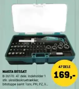 XL-BYG Makita bitssæt tilbud
