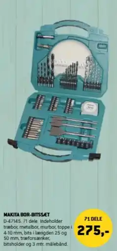 XL-BYG Makita bor-bitssæt tilbud