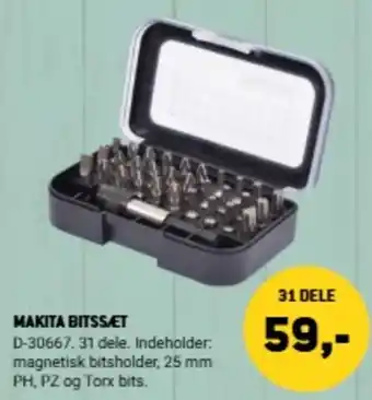 Makita bitssæt