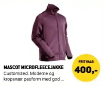 XL-BYG Mascot Microfleecejakke tilbud