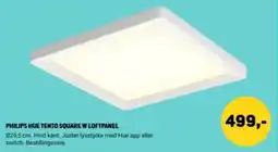 XL-BYG Philips Hue Tento Square W Loftpanel tilbud