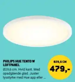 XL-BYG Philips Hue Tento W Loftpanel tilbud