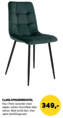 XL-BYG Clara spisebordsstol tilbud