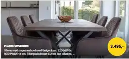 XL-BYG Planke Spisebord tilbud