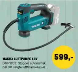 XL-BYG Makita luftpumpe 18v tilbud