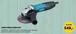 XL-BYG Makita vinkelsliber 230v tilbud