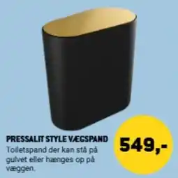 XL-BYG Pressalit Style Vægspand tilbud