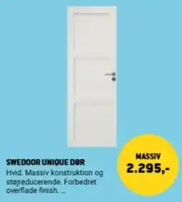 XL-BYG Swedoor unique dør tilbud