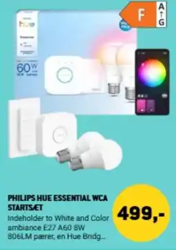 XL-BYG Philips Hue Essential WCA Startset tilbud