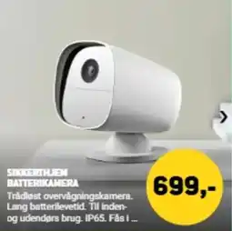 XL-BYG Sikkerthjem batterikamera tilbud