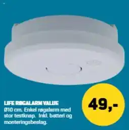 XL-BYG Life røgalarm value tilbud