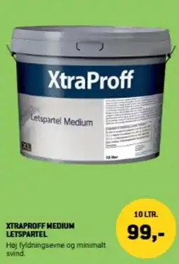 XL-BYG XtraProff Letspartel Medium tilbud