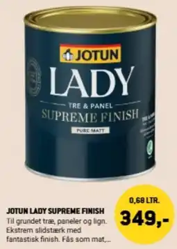 XL-BYG Jotun Lady Supreme Finish tilbud