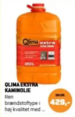 XL-BYG Qlima ekstra kaminolie tilbud