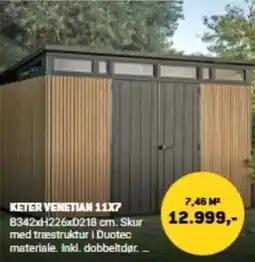 XL-BYG Keter Venetian 11x7 tilbud