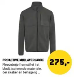 XL-BYG Proactive Midlayerjakke tilbud