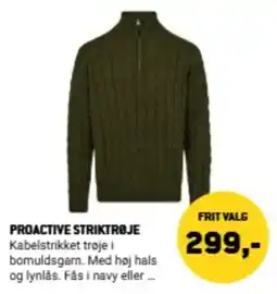 XL-BYG Proactive striktrøje tilbud
