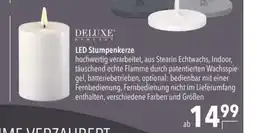Citti DELUXE LED Stumpenkerze tilbud