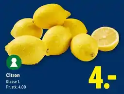 Lidl Citron tilbud