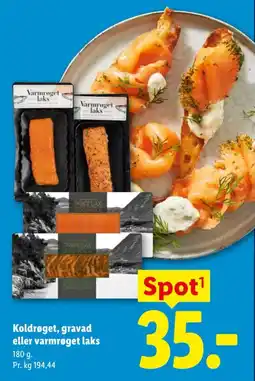 Lidl Varmrøget laks tilbud
