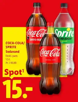 Lidl Coca-Cola/Sprite Sodavand tilbud