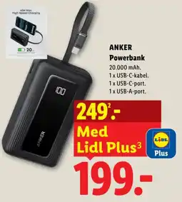 Lidl Anker Powerbank tilbud