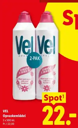 Lidl Vel Opvaskemiddel tilbud