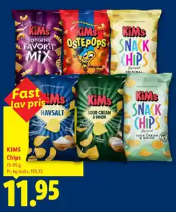 Lidl Kims Chips tilbud