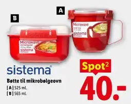Lidl sistema bøtte til mikrobølgeovn tilbud
