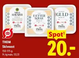 Lidl Them Skiveost tilbud