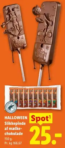 Lidl Spot Halloween Slikkepinde tilbud