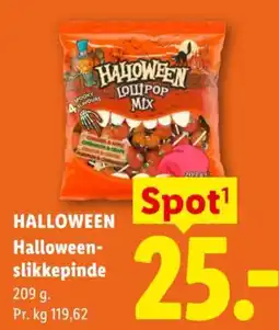Lidl Halloween halloween-slikkepinde tilbud