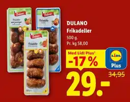 Lidl Dulano Frikadeller tilbud