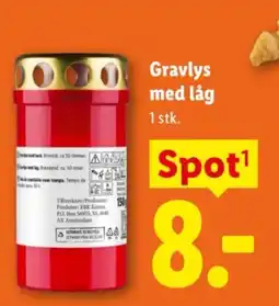 Lidl Gravlys med låg tilbud