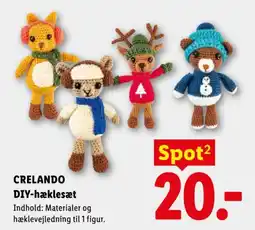 Lidl Crelando DIY-hæklesæt tilbud