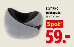 Lidl Livarno Nakkepude tilbud