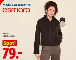 Lidl Esmara teddyfleecejakke tilbud