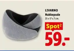 Lidl LIVARNO Nakkepude tilbud
