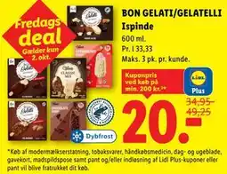 Lidl BON GELATI/GELATELLI Ispinde, App-pris tilbud