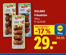 Lidl DULANO Frikadeller, App-pris tilbud